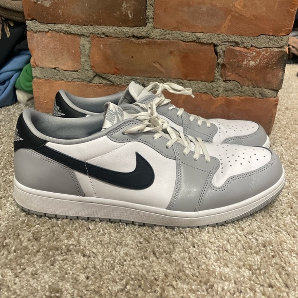 Nike Other - 👟 Nike Air Jordan 1 Low – Grey / White / Black (Men’s 13) 🔥